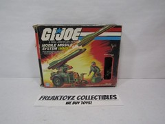 1982 GI Joe Mobile Missile System MMS (Damaged Box) (Proof of Purchase Cut Out)