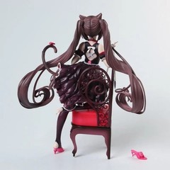 24cm Nekopara Chocolat Vanilla Anime Figure PVC Statue Model Desk Decor Toy Gift