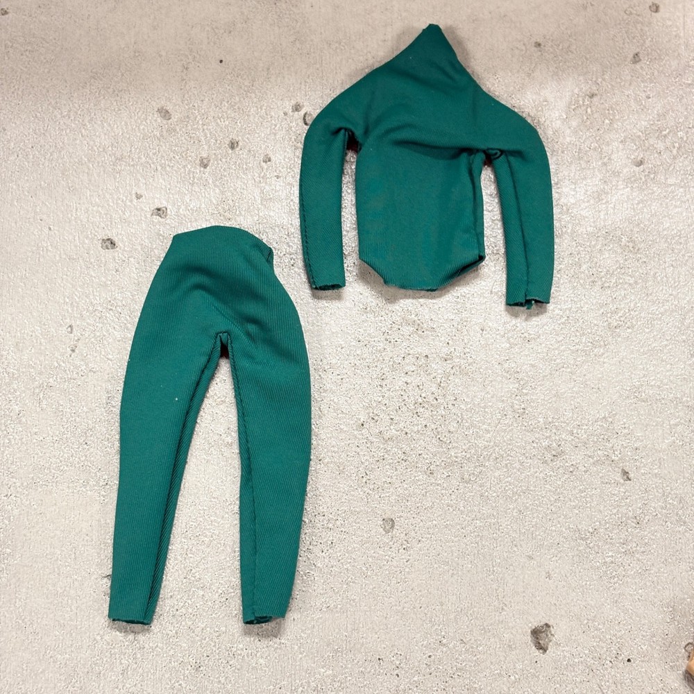 SU-MBS-DGN: 1/12 Dark Green bodysuit for Marvel Legends Mezco Nota 6″ Slim body