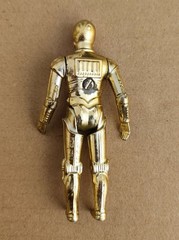 Star Wars Vintage Mexico Lili Ledy C3po Dull Gold Rare Variant Droid 80s