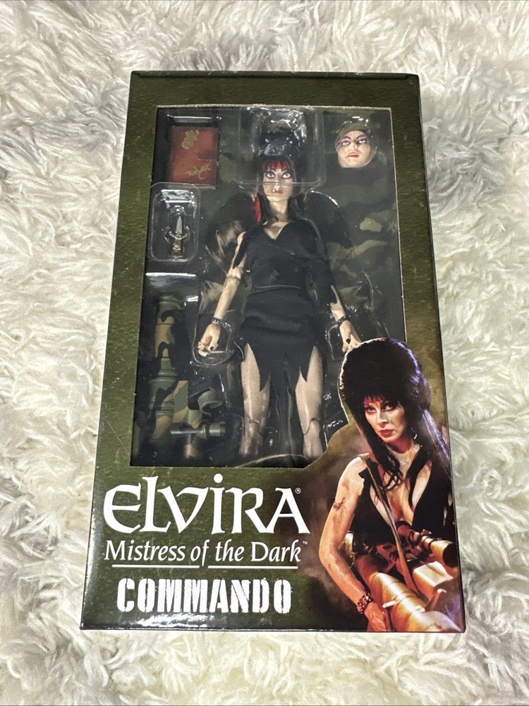 Elvira Mistress of the Dark Commando Toy figure NECA 60785