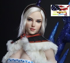 SUPERDUCK 1/6 Female Head PALE FOR PHICEN HOT TOYS 1/6 FIGURE SET036 ❶USA❶