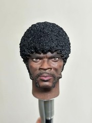 1/6 Pulp Fiction Jules Winnfield Custom Action Figure One of a Kind Masterpiece