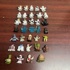 STAR WARS FIGHTER PODS MICRO MINI HASBRO LOT 34 Micro Force Squinkies