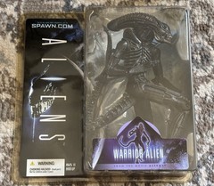 2004 McFarlane Toys Movie Maniacs Aliens Warrior Alien Action Figure New Sealed