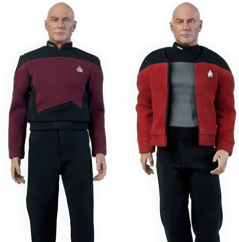 Star Trek TNG Jean Luc Picard Standard 1:6 One Action Figure Exo-6