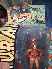 Futurama Toynami Figure Clobberella Leela Complete Santa Robot Build A Bot BAF