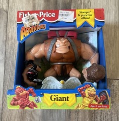 VTG! 1996 Fisher Price Great Adventures “GIANT” Stompin’ & Punchin’ Villain! NEW