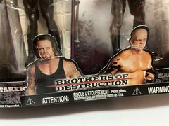 WWE Deluxe Aggression Brothers of Destruction Undertaker & Kane New Sealed 2007