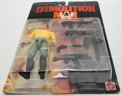 Demolition Man Kick-Fighting Spartan Action Figure 1993 Mattel 11111 NEW