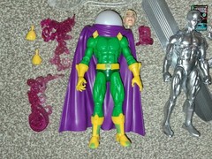 Marvel Legends Lot Mysterio Cartoon Maximum Spiderman Silver Surfer Moon Knight