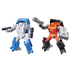 Transformers Kingdom Golden Disk Puffer & Road Ranger Set NEW SEALED EXCLUSIVE