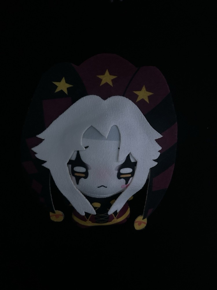 pierrot the freak circus tfc 7in plushie jester clown bald headed kawaii chibi