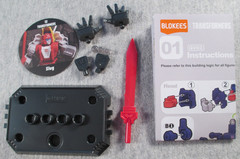 Slug (Robot Mode) Assembled figure kit – Blokees Transformers Galaxy Version 03