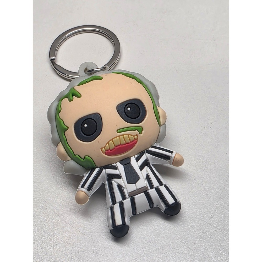 Beetlejuice 3D Foam Bag Clip Keychain Monogram International Horror Series 17130