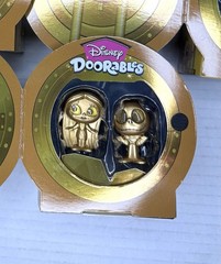 Disney Doorables Gold Peek Set Of 7 Jack Sally Pooh Tigger Ultra Rare