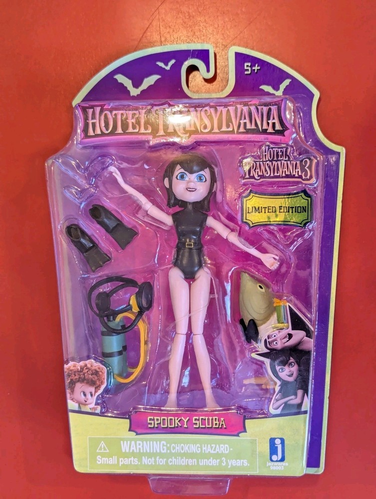 Hotel Transylvania 3 Mavis SPOOKY SCUBA Action Figure Doll NIB Jazwares 2018