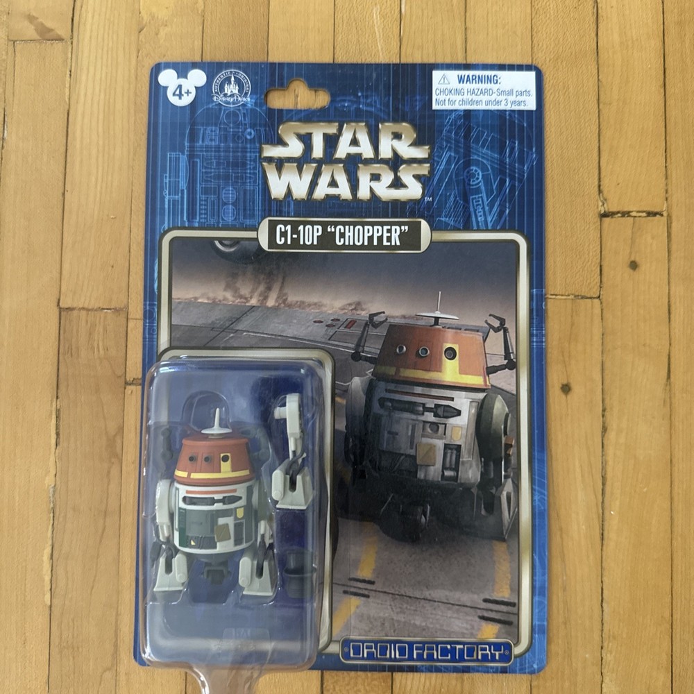 🔥 Star Wars Chopper Figure Disney Parks Exclusive Droid Factory C1-10P Chopper