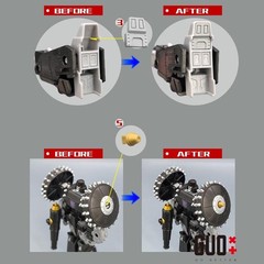 Filling Parts Upgrade Kit For Hearts Steel Timelines Megatank Filler GO BETTER