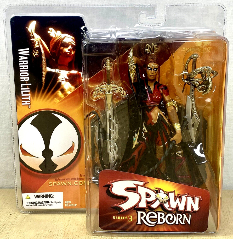 Spawn Warrior Lilith Figure Series 3 McFarlane Toys Reborn Sealed Retired