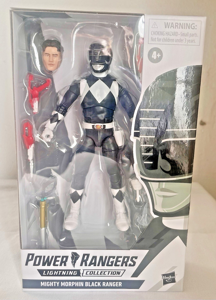 Hasbro Power Rangers Lightning Collection: Mighty Morphin Black Ranger NEW