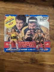 1990 WCW SEALED Steiner Brother 2 Pack