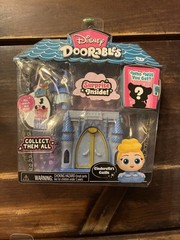 Disney Doorables Mini Playset Lot of 3 – Cinderella, Alice, Rapunzel Stack