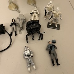 Star Wars Lot Battle Of Hoth Imperial Forces AT-ST Snow Troops At-At Driver