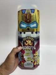 Treasure X Robots Gold Remove Build Discover 15 Levels NEW SEALED Moose Toys
