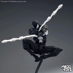In Stock Mess Toys Venom Lethal Neighbor Spiderman Symbiote 1/12 Action Figure N