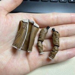 Premium Painted 1/18 Scale Coat Vest Arms Replacement For 3.75″ Aciton Figure