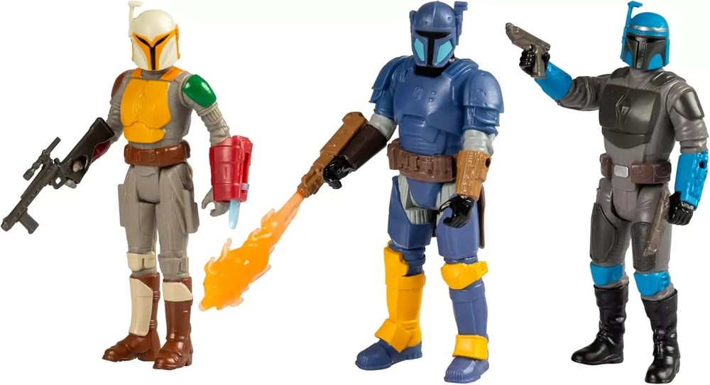 STAR WARS Unite The Clans Pack Paz Vizsla, Mandalorian Warrior, Axe Woves Figure