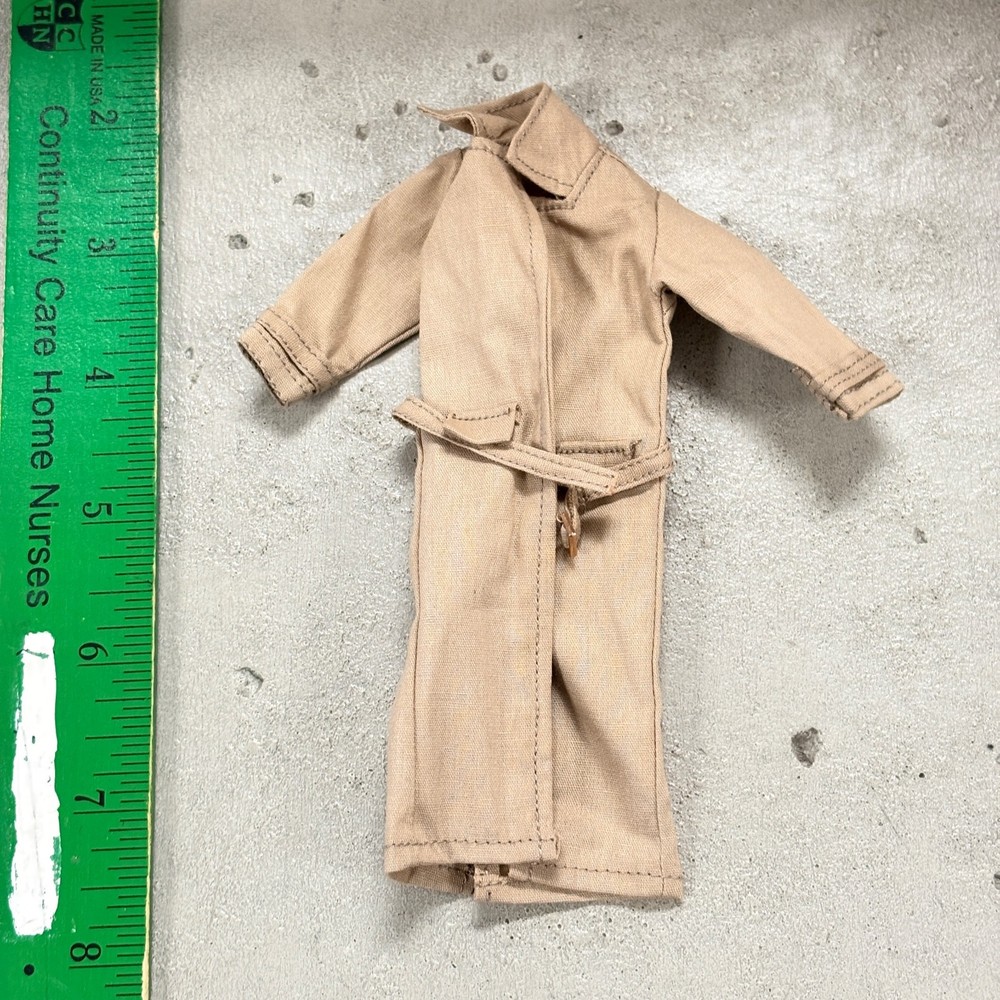 PB-LTC-KAK: 1/12 Khaki Wired Trench Coat for 6″ action figure