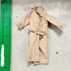 PB-LTC-KAK: 1/12 Khaki Wired Trench Coat for 6″ action figure