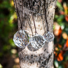 H&D HYALINE & DORA 30/40/50Mm Faceted Suncatcher Crystal Ball Chandelier Prisms