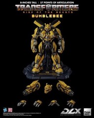 New In Stock Threezero DLX Transforms Rise of the Beasts Bumblebee Action Figure