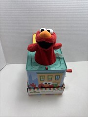 Sesame Street Elmo Jack In The Box Plush Toy For Toddlers Ages 6 Months Up