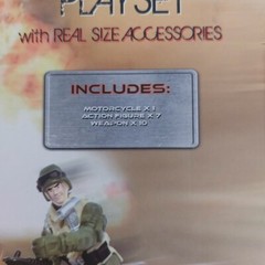 Military Force Task Force Playset 4″ Action Figures 18 Pieces Motorcycle Ages 3+