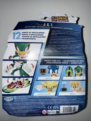 Sonic the Hedgehog Super Jet the Hawk & Type J Board Jakks 4in Figure New In Box