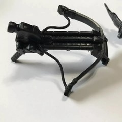 TMNT Next Mutation Crossbow Sword Dagger Axe Ninja Turtles Dragon Lord Lot of 4