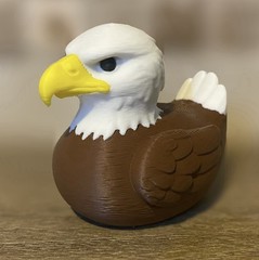 American Bald Eagle Duck – Original