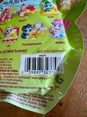 RARE NEW Disney Whisker Haven Tales Palace Pets Pop&Stick Series1 Sealed Bag!