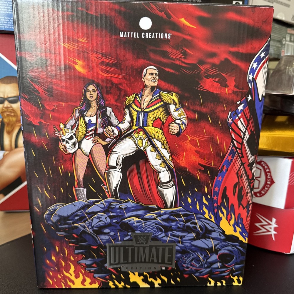 Mattel WWE Ultimate Edition The American Nightmare Cody Rhodes & Brandi Rhodes