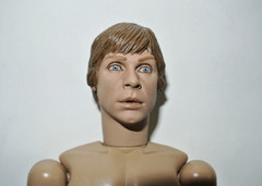 1/6 Knight Luke Skywalker 12″ figure head body by Sideshow Star Wars Mark Hamill