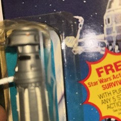 Vintage Star Wars FX-7 Medical Droid Figure 41A Card Back Kenner 1980 ESB