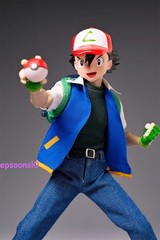 Joy Man Toys Ash Ketchum 1/12 Action Figure Model Anime 6” Toy Collection New