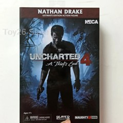 NECA Nathan Drake Uncharted 4 7″ Action Figure Ultimate Movie Collection Toy