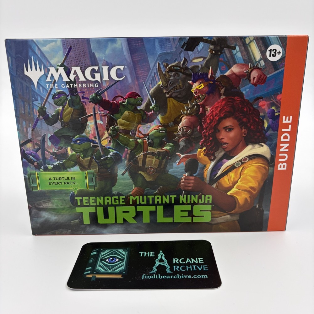 Teenage Mutant Ninja Turtles Bundle Box Sealed MTG TMNT New Magic the Gathering