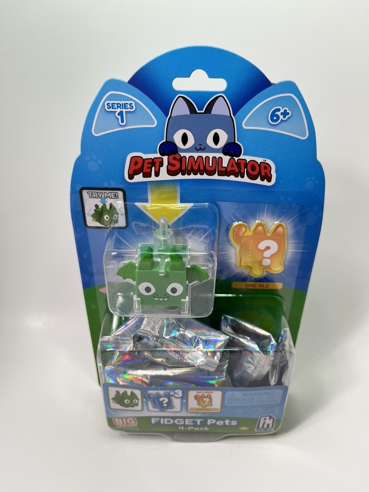 Pet Simulator Fidget Pets Mystery 4-Pack NEW Factory Sealed Series 1