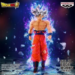 Bandai Goku Ultra Instinct Figure Solid Edge Works Dragon Ball 20cm PVC